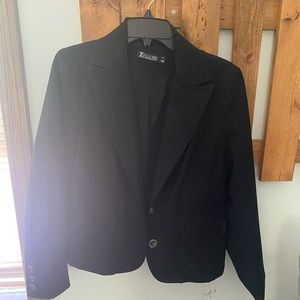 Women’s black blazer